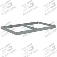 TENNSCO Shelf: 60 in x 36 in, 2,250 lb Load Capacity, Gray, Shelf (MPN ZLCS-6036). Key specifications — Includes: (4) Beams; Shelf Configuration: Single Straight; Color: Gray; Frame Material: Steel; Brand: TENNSCO; Frame Finish: Zinc Plated; Product Type: Shelf.