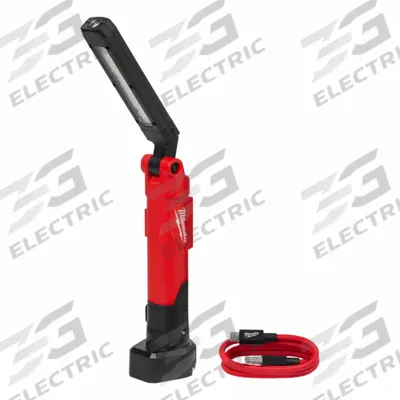 MILWAUKEE Stick Light: LED, 550 lm Max Brightness, 550 lm Brightness Levels, 2 hr Max Run Time - Cordless Hand Lamps