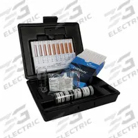 CHEMETRICS Water Quality Test Kit: Iron, 0 to 1 ppm/1 to 10 ppm, 0.05 ppm, 30 Tests (MPN K-6210). Key specifications — Includes: Low and High Range Comparators; Range: 1 to 10 ppm; Sensitivity: 0.05 ppm; Test Parameters: Iron.