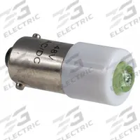 SCHNEIDER ELECTRIC Incandescent Bulb: Incandescent, Miniature Bayonet (BA9s), (T) Tubular, T2, White (MPN DL1CE048). Key specifications — Light Color: White; Trade Number: DL1CE048; Voltage: 48V AC; Brand: SCHNEIDER; Bulb Shape: T2.