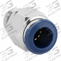 AIGNEP USA Push-Fit Fitting: 5/16 in OD x 3/8 in Pipe Size, Push-to-Connect x Universal Thread, 5 PK (MPN 87000-05-06). Key specifications — Brand: AIGNEP USA; Thread Size A: 3/8-18.