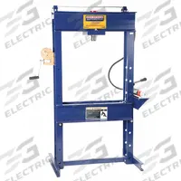 HEIN-WERNER Hydraulic Press: Manual, H-Frame, 25 ton (MPN HW93300). Key specifications — attr1088151: HEIN-WERNER.