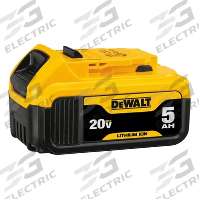DEWALT Battery: 20V MAX*, 5 Ah, Battery Included - DEWALT Cordless Tool Batteries
