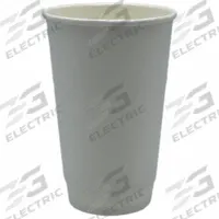 APPROVED VENDOR Disposable Hot Cup: 16 oz Capacity, White, Paper, Unwrapped, Patternless, 500 PK (MPN EHCDW16-W). Key specifications — attr552470: APPROVED VENDOR; attr561678: Yes; attr552476: Paper; attr552475: PK; attr552478: No; attr552482: Patternless.