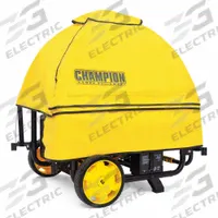 CHAMPION POWER EQUIPMENT Generator Cover Storm Shield: Portable Generator Cover, Champion, Vinyl (MPN 100376). Key specifications — Manufacturer Part Number: 100376; Compatible with Brand: Champion; Cover Material: Vinyl; Fits Generator Size: 3,000 to 10,000 W Portable Open Frame Generators.