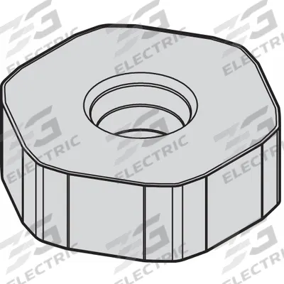 WIDIA Hexagon Milling Insert: HNEC535ANSN, HNEC0905ANSN (MPN 5910033) - Machining