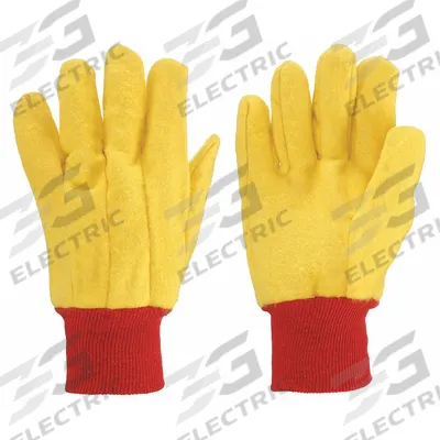 CONDOR Canvas Gloves: L ( 9 ), Uncoated, Uncoated, Cotton/Polyester, Canvas Task & Chore Glove - Uncoated Task & Chore Gloves