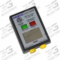 DESCO Wrist Strap Tester: Adapter, NIST, 750 kiloohm – 10 megaohm, 6 V DC Input Volt - Max, 19350. Key specifications — attr1049950: Adapter; attr1049963: DESCO.