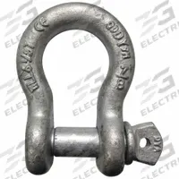 APPROVED VENDOR Anchor Shackle: Anchor Shackle, 13,000 lb Working Load Limit, Carbon Steel, Silver (MPN 55AY11). Key specifications — Body Color: Silver; Brand: APPROVED VENDOR.