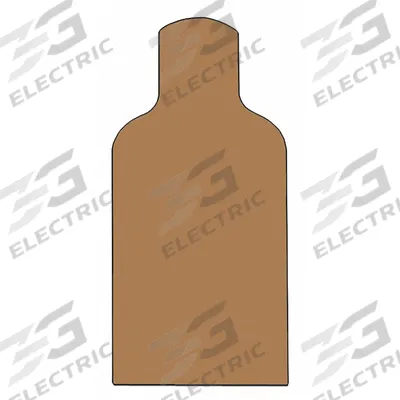 ACTION TARGET Shooting Range Targets: Cardboard, Silhouette Target, 3 1/3 ft Ht, 19 1/2 in Wd - Silhouette Targets