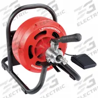 ROTHENBERGER Drain Cleaning Machine: Corded, RODRUM S13, For 1 in to 3 in Pipe, 5/8 in Cable Dia. (MPN 1000001262). Key specifications — attr517439: RODRUM S13; attr517433: Corded.