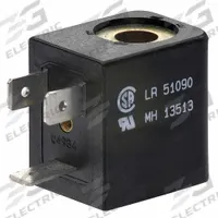ARO Solenoid Coil: Universal, DIN 43650 Form B, 22 mm Coil Size, 24V DC, Plug-In, F (MPN 116218-39). Key specifications — attr1078676: ARO; attr1078675: 116218-39; attr1078680: Universal; attr1078681: Plug-In; attr1078682: DIN 43650 Form B; attr1078689: Leads Not Included; attr1078690: Indicator Light Not Included; attr1078703: 24V DC.