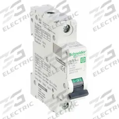 SCHNEIDER IEC Supplementary Protector: 13 A Amps, 250V DC, 5kA at 250V DC, Screw Clamp, C60H-DC, C (MPN M9U21113). Key specifications — Brand: SCHNEIDER; Terminal Connection: Screw Clamp; DC Voltage Rating: 250V DC; Max. AIR Rating: 5kA at 250V DC; Series: C60H-DC; AC Voltage Rating: Not Rated; Curve Type: C.