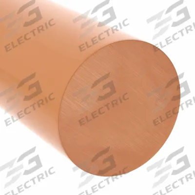 PEI Rod: 2 1/2 in Dia, 12 in Lg, Opaque, Amber, 17,000 psi Tensile Strength - PEI Rods & Discs