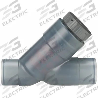 GF PIPING SYSTEMS Y Strainer: 3 in, Spigot, Mesh, 0.125 in Screen Size - PVC Y Strainers