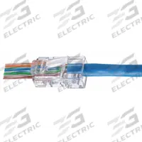 IDEAL Modular Plug: Modular Plug RJ45, Stranded, 5e Cable Category, Pass-Through, 50pk Pack Size, 50 (MPN 85-371). Key specifications — Brand: IDEAL; Color: Clear; Compatible Cable Shape: Round; Compatible Wire Solid/Stranded: Stranded; _Pack Size: 50pk.