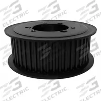 APPROVED VENDOR Timing Belt Pulley: Curvilinear, Bushed, For HTD Timing Belt Section, 72 Teeth (MPN QD72-5M-25). Key specifications — Brand: APPROVED VENDOR; Finish: Black Oxide; For Belt Series: PowerGrip® HTD®; For Bushing Size: SDS.