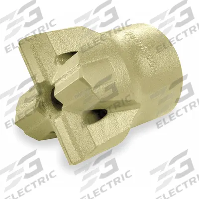 INGERSOLL RAND Carbide Tipped Drill Bit: H Thread, 2 1/2 in Drill Dia, 2 1/2 in Overall Lg - Drill Rod Tips