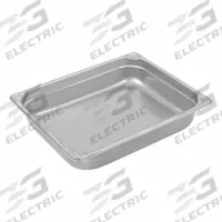 VOLLRATH Transport Steam Table Pan: Half Size, Rectangular, 20 ga Gauge, 4 qt Capacity (MPN 30225). Key specifications — Brand: VOLLRATH; Dishwasher Safe: No; NSF Certified: Yes; Product Type: Transport Steam Table Pan; Manufacturer Part Number: 30225.