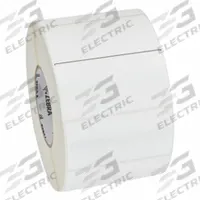 ZEBRA Barcode Printer Labels: 4 in Label Wd, 2 in Label Ht, White, 3 in Core Dia., Smooth Coated (MPN 10018351). Key specifications — Label Finish: Smooth Coated; Brand: ZEBRA; Label Color: White; Adhesive Material: Acrylic; Label Material: Paper.