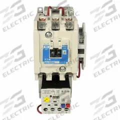 EATON NEMA Magnetic Motor Starter: Non-Reversing, 3 Poles, NEMA Size 2, 45 A, 120V AC Coil (MPN AN19GN0A5E005). Key specifications — Brand: EATON; Auxiliary Contact Form: 1NO; Coil Voltage: 110/120V AC; Phase: Three; Operator: None; Operator Controls: None; Auxiliary Contacts Included: 1NO; Signaling Features: Pilot Light.
