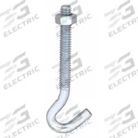 MONROE PMP Hook: Screw-In, 1 Points per Hook, Silver, 1 3/8 in Projection, Steel (MPN 4HDV9). Key specifications — Color: Silver; Finish: Zinc Plated; Material: Steel; Product Type: Hook.