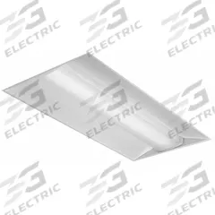 DAYBRITE Recessed Troffer: 4 ft Lg, 2 ft Wd, 4,800 lm, 3500K, 39 W, 120 to 277V AC, No Sensor (MPN 2EVG48L835-4-D-UNV-DIM-EMLED). Key specifications — attr1261884: 120 to 277V AC; attr1261878: DAYBRITE; attr1261883: (4) Lamp T8; attr1261870: 3500K; attr1261880: Yes.