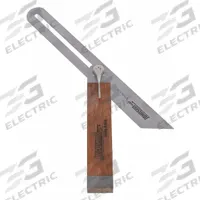 JOHNSON LEVEL Sliding T-Bevel: 10 in Base Lg, 10 in, 10 in, Clear, Corrosion Resistant, Polished (MPN 1926-1000). Key specifications — attr934763: JOHNSON LEVEL; attr984589: Inch; attr984960: Wood.