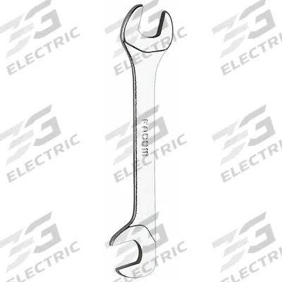 FACOM Open End Wrench: Alloy Steel, Satin, 5.5 mm Head Size, 2 61/64 in Overall Lg - Metric, Double End, Open End Wrenches