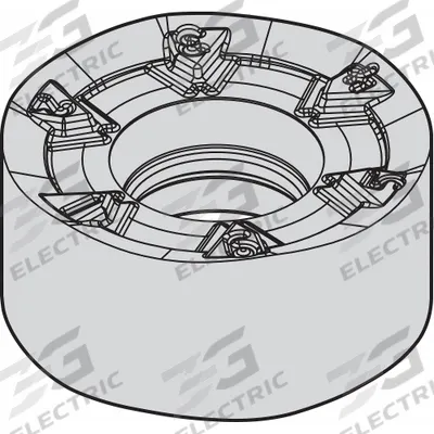 WIDIA Round Milling Insert: RNGJ1204M0EML (MPN 5123863) - Round (R) Indexable Milling Inserts