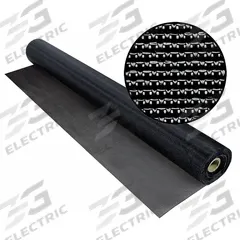 PHIFER Replacement Screen: Polyester, Black, 23 x 17 Mesh Size, 4 ft Wd, 100 ft Lg (MPN 3004167). Key specifications — Brand: PHIFER; Color: Black; Mesh Size: 23 x 17.