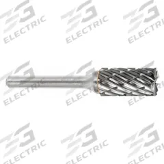 SGS PRO Carbide Bur: Cylinder with End Cut, SB-5, Steel Cut, 1/2" x 1" Head, 1/4" Shank (MPN 19357). Key specifications — Trade Number: SB-5; Brand: SGS PRO.