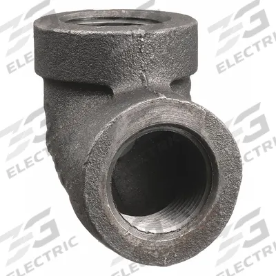 ANVIL Metal Pipe Elbow: 3 in x 3 in, Female NPT Threaded x Female NPT Threaded - Threaded High-Pressure Pipe Fittings