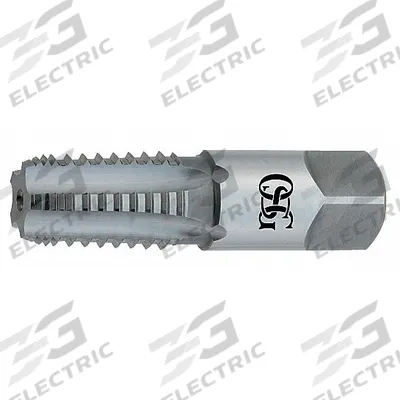OSG Pipe and Conduit Thread Tap: 3/8"-18 NPT/ANPT, 5 Flute, Interrupted Thread (MPN 1315408) - Interrupted-Thread Pipe Taps