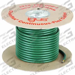 CHAINFLEX Control Cable: 18 AWG, 5 Conductors, Order by the Foot, PVC Jacket, 600 V (MPN CF6-07-05). Key specifications — Conductor Material: Copper; Conductor Configuration: Single; Minimum Bend Radius Factor - Fixed: 4 x OD; Minimum Bend Radius Factor - Flexible: 5 x OD; Includes Ground: Yes; Minimum Bend Radius Factor - E-Chain: 6.8 x OD; Resistance Properties: Heat Resistant; Standards: cRUus.