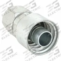 WEATHERHEAD Hydraulic Crimp Fitting: Steel x Steel, Straight, -32 For Hose Dash Size, JIC x Crimp (MPN 32Z-632). Key specifications — Fitting Gender: Female x Genderless; Fitting Connection Type: JIC x Crimp; Thread Size: 2-1/2"-12; For Hose Dash Size: -32; Brand: WEATHERHEAD.