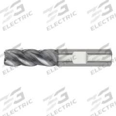 WIDIA HANITA Corner Radius End Mill: Carbide, AlTiN Coated, 4 Flute, 3/4" Mill Dia, 3" LOC, 6" OAL (MPN 4V6519007BW)