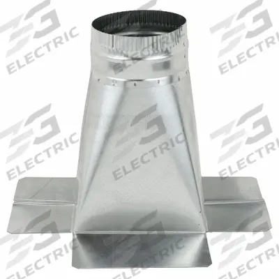 EMPIRE Attic & Roof Ventilator Base: 6 in Throat Dia - Turbine Bases