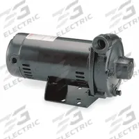 Centrifugal Pump: 3/4 hp, 115/230V AC, 100 ft Max Head, 1 1/4 in , 1 in Intake and Disch (MPN 4RU77). Key specifications — Brand: DAYTON; Motor Enclosure Type: ODP.