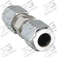 PARKER Compression Fitting Union: 3/4 in OD x 3/4 in OD Size, 1 1/16-12 x 1-1/16-12 Thread Size (MPN 12 HBU-S). Key specifications — Brand: PARKER; Series: Ferulok.