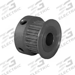 DAYTON Timing Pulley: Curvilinear, Fixed, For 6 mm Belt Wd, 17 Teeth, 3 mm Pitch, Aluminum (MPN 17-3M06M6CA6). Key specifications — Brand: DAYTON; Finish: Clear Anodized; For Belt Series: Powerhouse®.