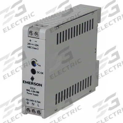 SOLAHD DC Power Supply: DIN Rail, 30 W Output Power - Rated, 1.25 A Current - Output - DIN Rail Mount DC Power Supplies