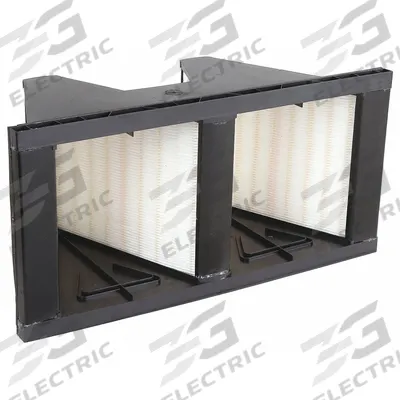 GRAINGER V-Bank Air Filter: 12 in x 24 in x 12 in, Fiberglass, Single Header - MERV 13 V-Bank Air Filters
