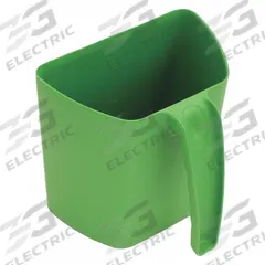 Scooping Jug: Non-Sterile, Polypropylene, 2 L Capacity - mL, 67 5/8 fl oz Capacity - oz, Green (MPN 535-S018-T101-P04). Key specifications — Standards: EU; Color: Green; Product Type: Scoop; Brand: DETECTAMET, INC..