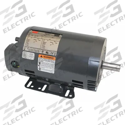 Dayton General Purpose Motor: C-Face/Rigid Base Mount, Open Drip Proof, 2 hp, 230/460V AC - C-Face with Rigid Base 3-Phase General Purpose AC Motors