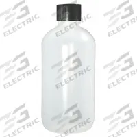 QORPAK Sampling Bottle: LDPE, 8 fl oz, 240 mL, Natural, 24-410 Screw Closure Size, Closure Included (MPN PLC-03674). Key specifications — Body Color: Natural; Closure Attached: Attached; Brand: QORPAK; Pre-Cleaned: None; Closure Included: Yes.