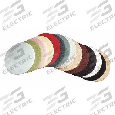 ABILITY ONE Burnishing Pad: Tan, 27 in Dia, Natural Hair/Synthetic Fiber, 1,500 RPM Max Speed - AbilityOne Burnishing Pads
