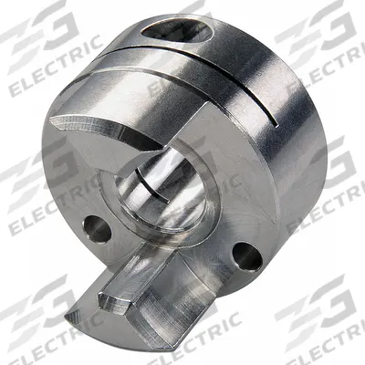 RULAND MANUFACTURING Jaw Coupling Hub: MJC25 Coupling Size, 25.4 mm Outside Dia, Metric - Zero-Backlash Curved Jaw Coupling Hubs