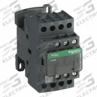 SCHNEIDER IEC Magnetic Contactor: Non-Reversing, 4 Poles, 2NO/2NC Contacts, 12 A, 120V AC Coil (MPN LC1D128G7). Key specifications — Brand: SCHNEIDER; Integrated Surge Suppression: No.