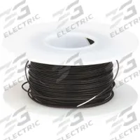 OK INDUSTRIES Spooled Wrapping Wire: 100 ft Overall Lg, 28 AWG Conductor Size, Black (MPN KSW28BLK-0100). Key specifications — Manufacturer Part Number: KSW28BLK-0100; Brand: OK INDUSTRIES; Conductor Insulation Material: PVDF; Standards: UL 1422; Series: Kynar®; Wire Type (Not for Merchandising): KSW Jacket for Easier Stripping.